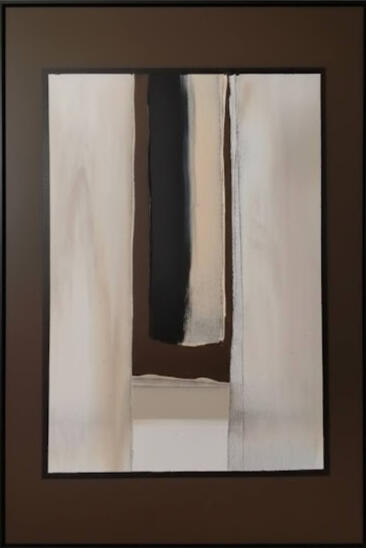 "Sedimento y luz" Lienzo 3D 40x60 cm. Artista Isaac Mayor Art pintura acrílica contemporánea en Palma de Mallorca.